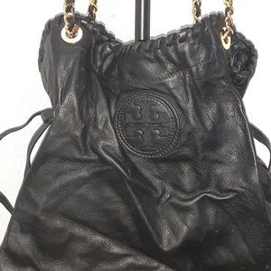 Tory Burch drawstring bag black